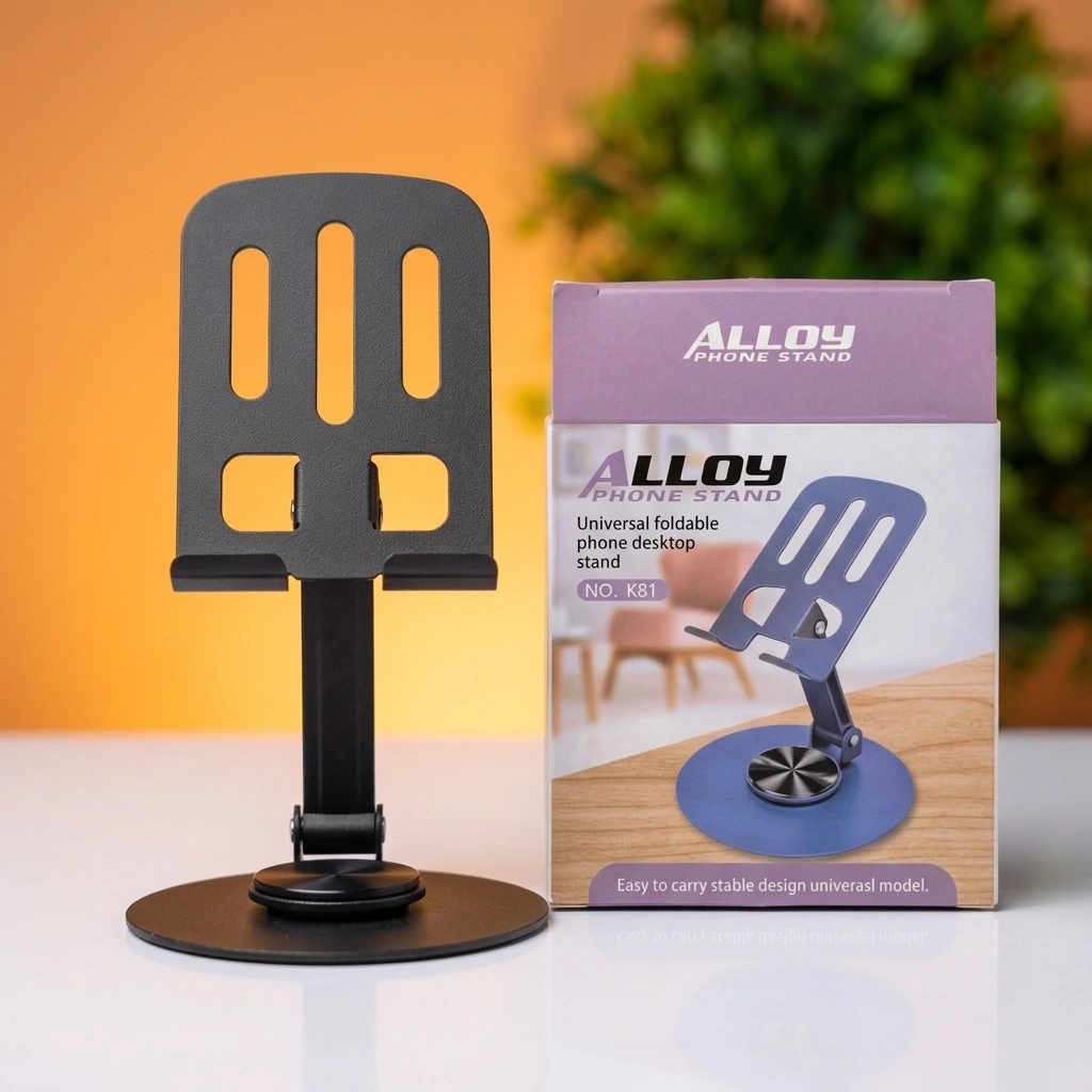 LLOY Phone Stand K81 universal foldable phone desktop stand with box