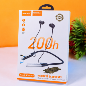 RECRSI RE-NY060 Wireless Neckband Bluetooth Earphone 200 Hours